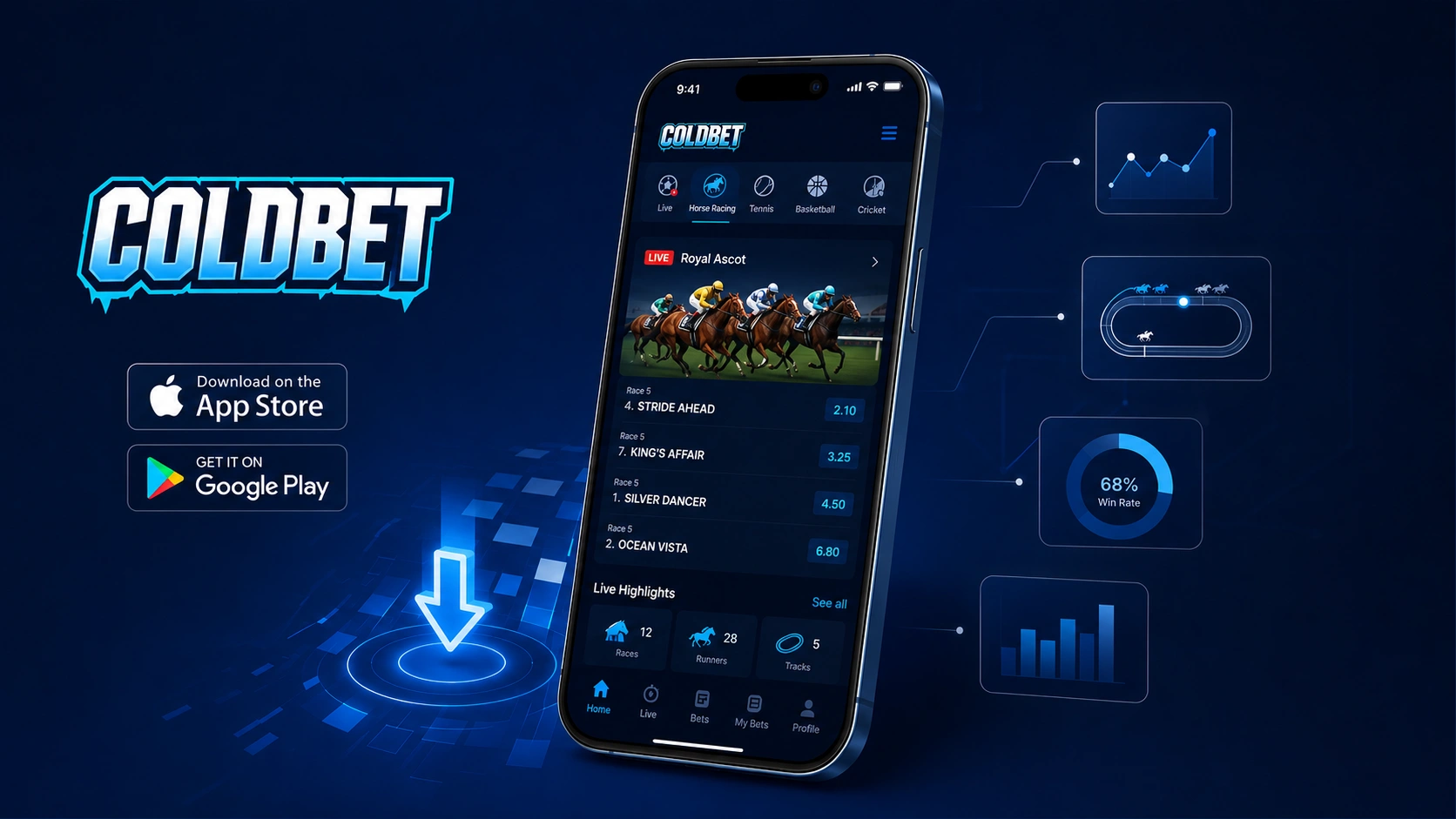 Mobile betting app download for Android and iOS sportsbook users